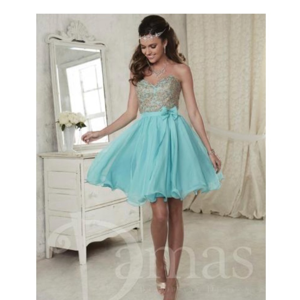 GORGEOUS TIFFANY BLUE DRESS!!!